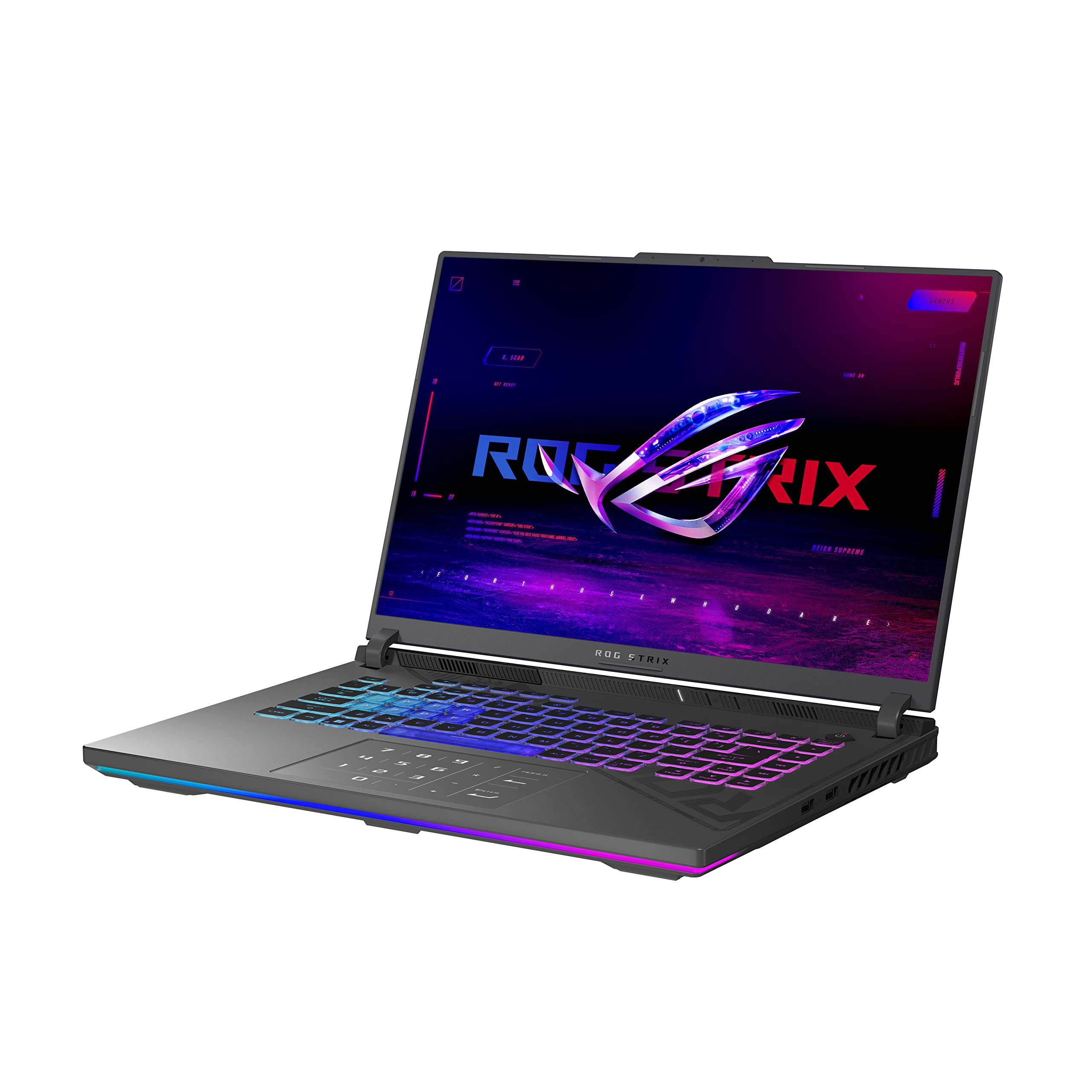 Notebook Gamer ASUS ROG Strix G16 (2023), Tela FHD de 16" (16:10) com 165Hz, GeForce RTX 4070, Intel Core i9-13980H